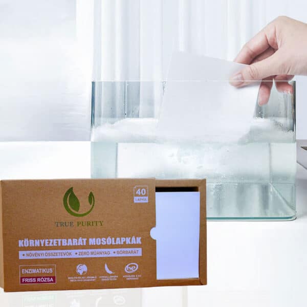 Truepurity környezetbarát mosólap: 40lap-80mosás